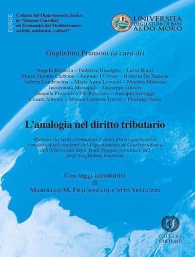 Stock image for Analogia nel diritto tributario for sale by libreriauniversitaria.it