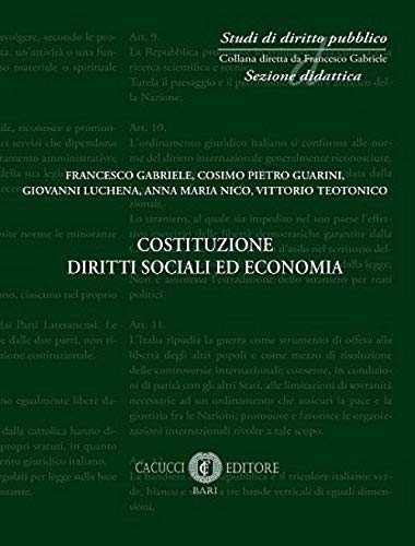 9788866119616: Costituzione diritti sociali ed economia