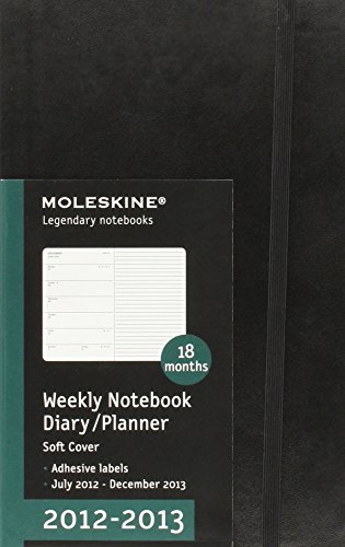 9788866131373: Moleskine Weekly Notebook Diary/Planner 2012-2013