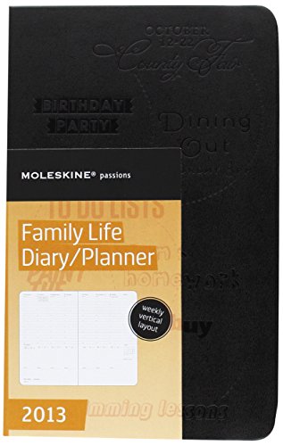9788866132004: Moleskine 2013, Family Life Weekly Diary, Large (Moleskine Passions)