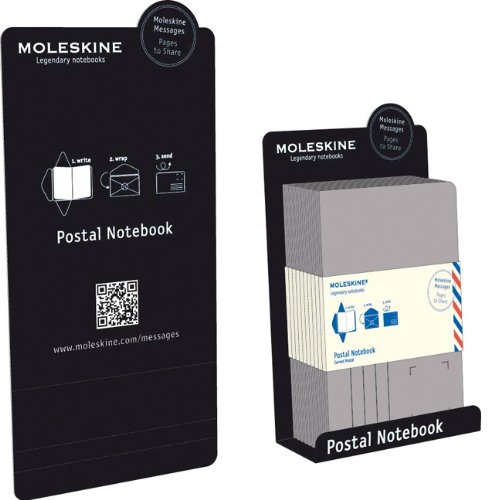 9788866133964: POSTAL NOTEBOOK PACK 10 UDS. - P GREY