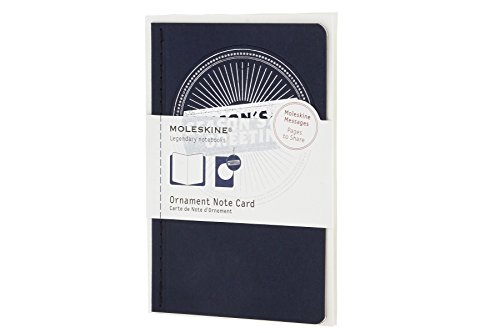 Imagen de archivo de Moleskine Ornmanent Note Cards Season Seal Pocket (Moleskine Messages) a la venta por Ergodebooks