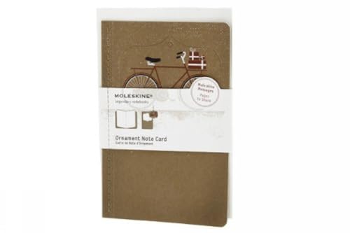 Beispielbild fr Moleskine Ornament Note Cards Snowy Bicycle Large (Moleskine Messages) zum Verkauf von Ergodebooks