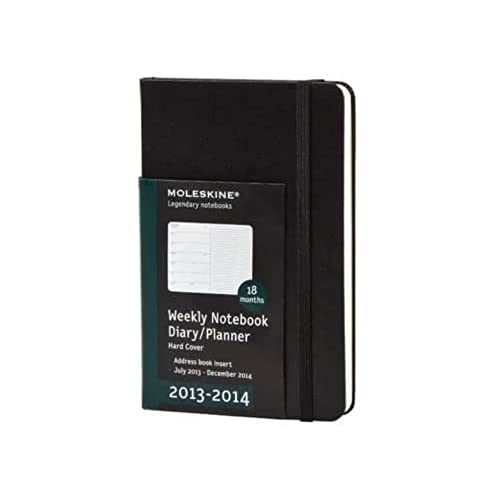 Beispielbild fr Moleskine 2013-2014 Weekly Planner, 18 Month, Large, Black, Soft Cover zum Verkauf von SecondSale