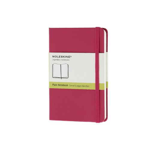 Imagen de archivo de Moleskine Pocket Size Plain Hard Notebook - Dark Pink a la venta por WorldofBooks
