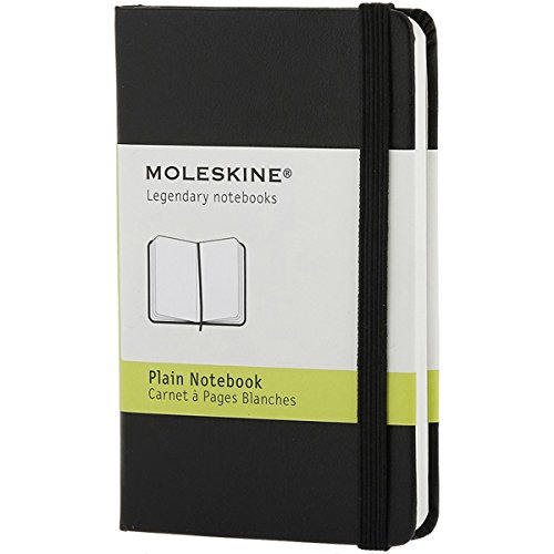 9788866137122: Moleskine Plain Notebook Petit Carnet de 160 pages blanches 6.5X10.5cm Noir