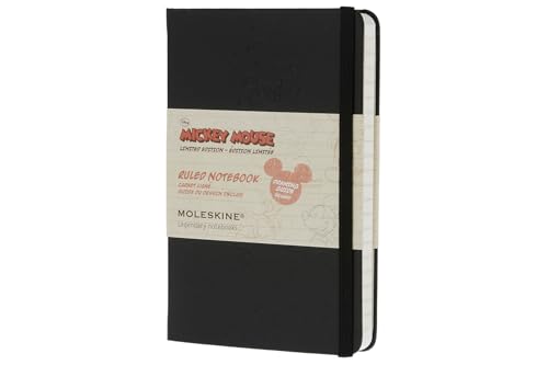 Imagen de archivo de Moleskine Limited Edition Mickey Mouse Notebook, Hard Cover, Pocket (3.5" x 5.5") Ruled/Lined, Black, 192 Pages a la venta por SecondSale