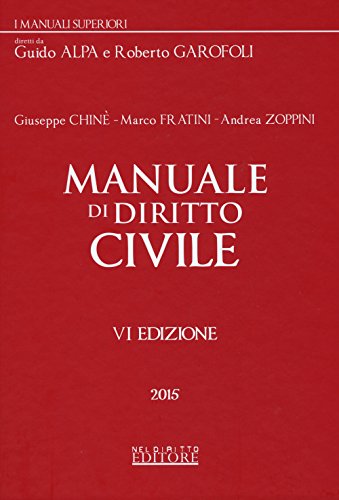 9788866574491: Manuale di diritto civile