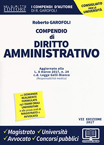 9788866579281: Compendio di diritto amministrativo