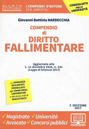 9788866579809: Compendio di diritto fallimentare