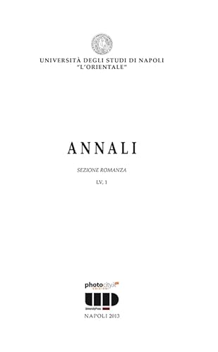 Stock image for Annali. Sezione romanza for sale by Librairie Le Lieu Bleu Paris