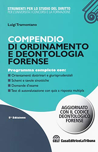 Beispielbild fr Compendio di ordinamento e deontologia forense zum Verkauf von Buchpark