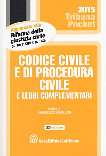 9788866896173: Codice civile e di procedura civile e leggi complementari