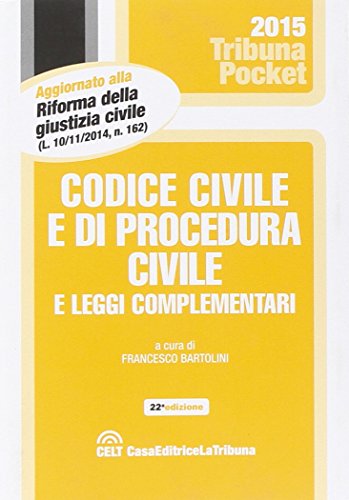 9788866896173: Codice civile e di procedura civile e leggi complementari (Tribuna pocket)