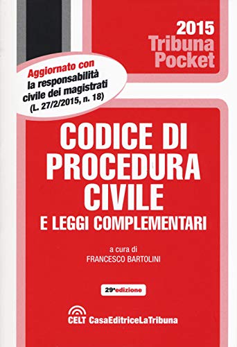Imagen de archivo de Codice di procedura civile e leggi complementari Bartolini, Francesco a la venta por Librisline