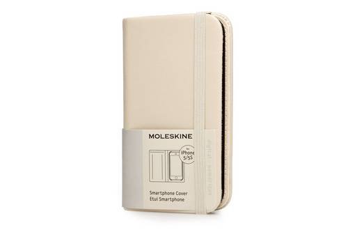 Moleskine iPhone 5/5s Cover, Khaki Beige