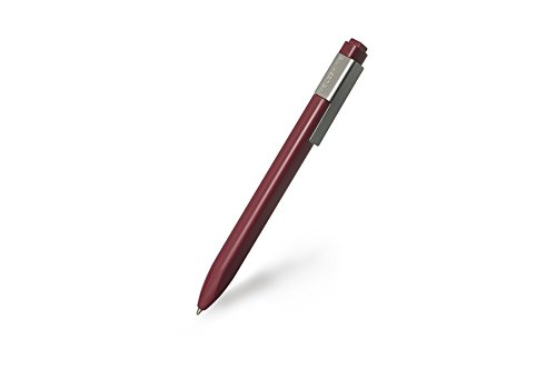 9788867326631: Moleskine Classic Click Ball Pen, Burgundy Red (Large 1.0mm)