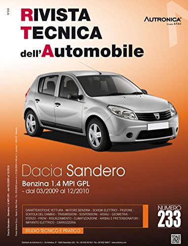 9788867840380: Dacia Sandero 1.4 MPI GPL