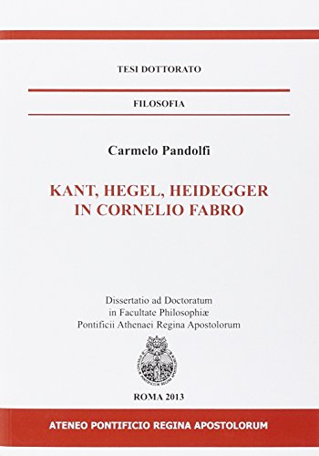 9788867880188: Kant, Hegel, Heidegger in Cornelio Fabro
