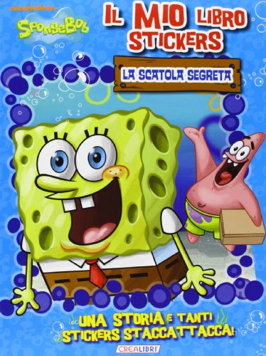 9788868370152: La scatola segreta. Il mio libro stickers. SpongeBob. Con adesivi. Ediz. illustrata
