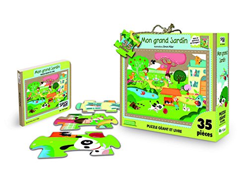 9788868600372: Mon grand jardin. Libro puzzle. Ediz. illustrata: Puzzle gant et livre