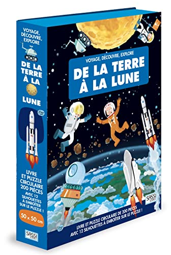 Beispielbild fr Voyage, dcouvre, explore : De la Terre  la Lune zum Verkauf von Revaluation Books