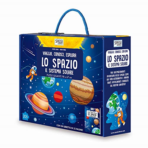 9788868605803: Lo spazio. Il sistema solare. Viaggia, conosci, esplora. Ediz. a colori. Con puzzle: Il sistema solare puzzle ovale (Science)