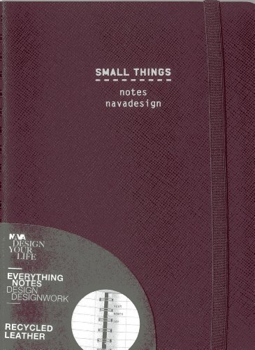 9788868780326: Small Things, Ring Bound, Violet: Ruled Pages