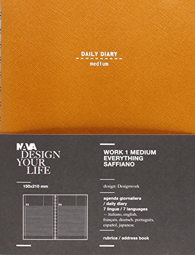Stock image for Nava 2015 Diary: Ringbound Daily Medium Orange for sale by Revaluation Books