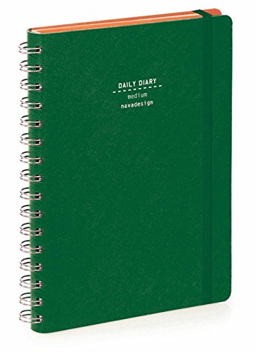 Stock image for Nava 2015 Diary: Ringbound Daily Medium Green for sale by Revaluation Books