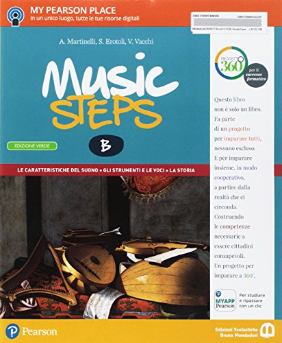 9788869104466: Music steps. Vendita separata. Per la Scuola media. Con e-book. Con espansione online