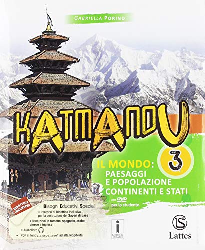 9788869172113: Katmandu. Per la Scuola media. Il mondo: paesaggi e popolazione; gli stati (Vol. 3)