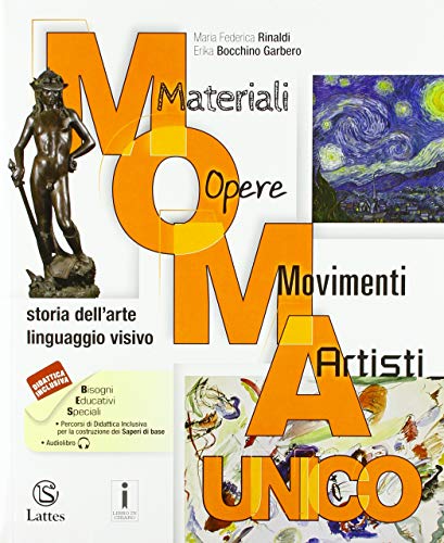 9788869173073: M.O.M.A. Materiali-opere-movimenti-artisti. Storia dell'arte. Linguaggio visivo. Vol. unico. Con Album dell'arte. Per la Scuola media. Con ebook. Con espansione online