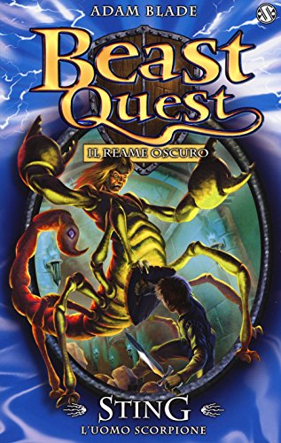 Imagen de archivo de Sting. L'uomo scorpione. Beast Quest a la venta por WorldofBooks