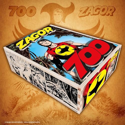 Stock image for Zagor 700. Box legno. Con scacchiera e pedine for sale by libreriauniversitaria.it