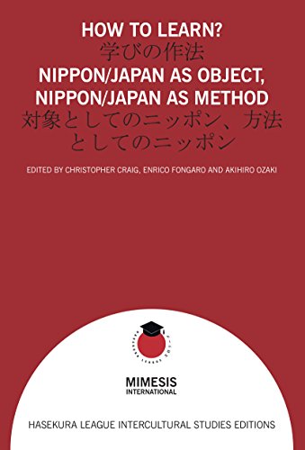 9788869770524: How to learn? Nippon/Japan as object, Nippon/Japan as method (Kasekura. League intercultural studies editions)