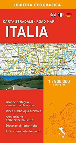 Stock image for Italy Road Map for sale by Book Deals