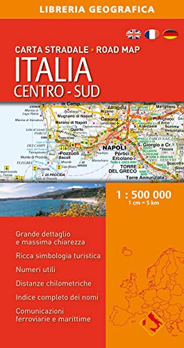 Stock image for Italia. Centro-sud 1:500.000 for sale by libreriauniversitaria.it