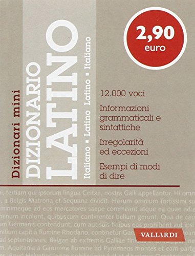 Beispielbild fr Dizionario latino mini zum Verkauf von medimops