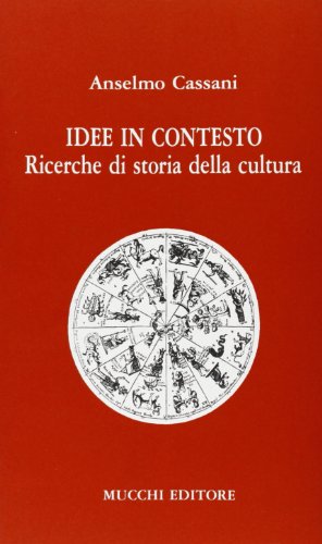 Imagen de archivo de Idee in Conesto: Ricerche di storia della cultura a la venta por N. Fagin Books