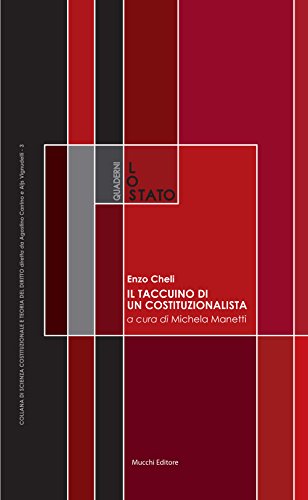 9788870006605: Taccuino di un costituzionalista (Quaderni de Lo Stato)