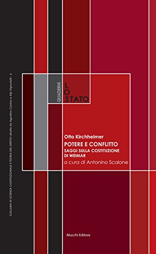 Stock image for Potere e conflitto. Saggi sulla Costituzione di Weimar for sale by libreriauniversitaria.it