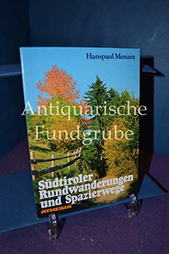 Imagen de archivo de Sdtiroler Rundwanderungen und Spazierwege a la venta por medimops