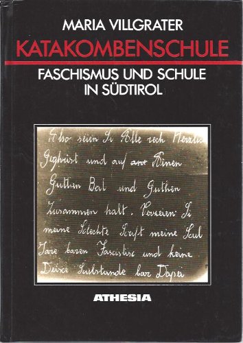 Beispielbild fr Katakombenschule zum Verkauf von Antiquariat Walter Nowak