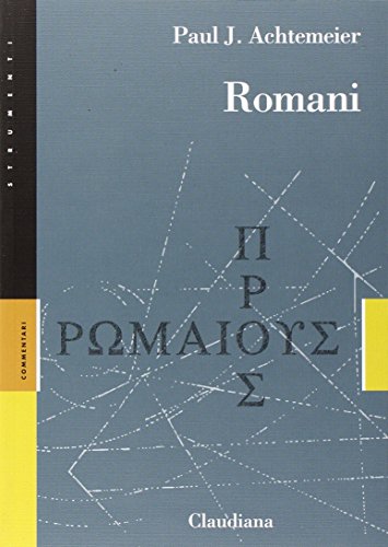 9788870169898: Romani (Strumenti. Commentari)