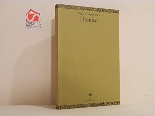 9788870181074: Dioniso. Mito e culto