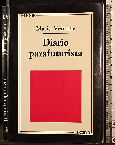 Imagen de archivo de Diario parafuturista. a la venta por FIRENZELIBRI SRL