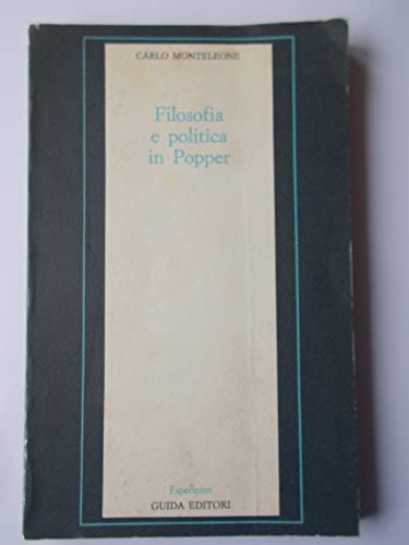 9788870422061: Filosofia e politica in Popper