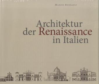 Imagen de archivo de Architektur der Renaissance in Italien a la venta por medimops