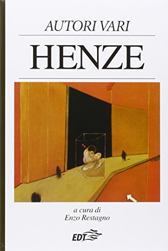 Beispielbild fr Henze (Biblioteca di cultura musicale) (Italian Edition) zum Verkauf von libreriauniversitaria.it